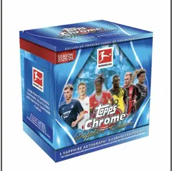 Topps Chrome® Bundesliga 2025/26 Sapphire Edition - Hobby Box. - IN HAND ✅ - Image 1
