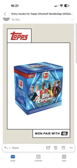 Topps Chrome® Bundesliga 2025/26 Sapphire Edition - Hobby Box. - IN HAND ✅ - Image 2