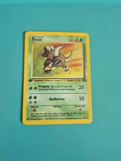 Pokemon Jungle Set Holo 1st Edition Pinsir 9/64 - Image 1