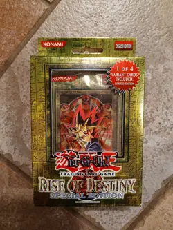 Yugioh Rise of Destiny Special Edition Box with 1st Edition ×3 Packs - Image 1