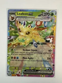 Leafeon ex 006/131 Play! Pokemon Prize Pack Series 7 Stamp Prismatic - Image 2