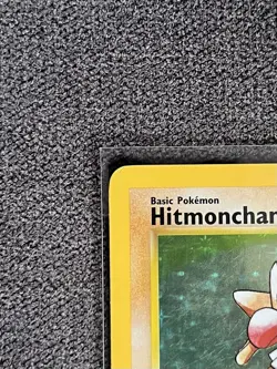 Hitmonchan Holo Pokemon Card WOTC 7/102 Base Set Rare Vintage 1999 LP - Image 3