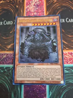 Yugioh Erebus the Underworld Monarch SR01-EN001 Ultra Rare Unlimited Near Mint - Image 1