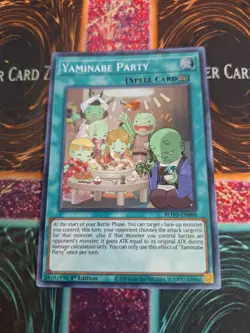 Yugioh Yaminabe Party ROTD-EN098 Super Rare 1st Edition Near Mint - Image 1