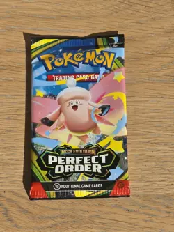 Pokemon TCG Perfect Order Booster Pack Sealed 10 Cards New - Image 1