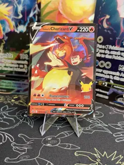 Lance's Charizard V SWSH133 SWSH: Sword & Shield Promo Cards Holo - Image 1