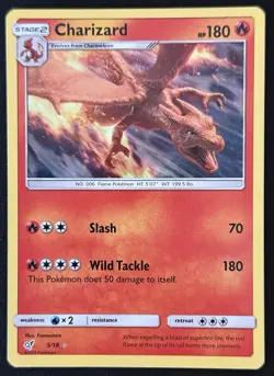 Charizard - 5/18 - Pokemon Card Detective Pikachu Holo Rare NM/LP - Image 1