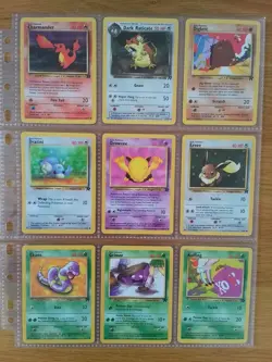 Pokemon TEAM ROCKET Complete Uncommon And Common Set Near Mint - All 48 Cards - Image 5