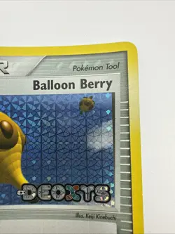 Balloon Berry 84/107 EX Deoxys Reverse Holo Uncommon Stamped Pokemon Card - Image 4