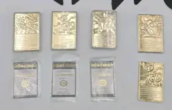 1999 Burger King Pokemon 23K Gold Plated Cards w Pokeballs & COA - Image 4
