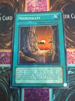 Yugioh Necrovalley DR1-EN032 Super Rare Unlimited NM/LP - Image 1