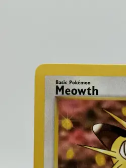 Pokemon Card Meowth 1st Edition Non-Holo WOTC 62/82 Lp - Image 2