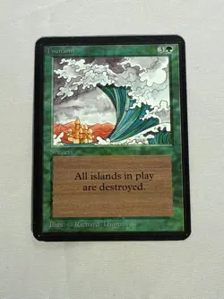 MTG Tsunami Alpha Magic the Gathering - Image 1