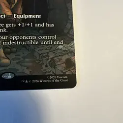 Donnie's Bo - Shadowspear (Borderless) MTG [Teenage Mutant Ninja Turtles] M0017 - Image 2