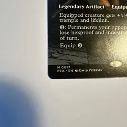 Donnie's Bo - Shadowspear (Borderless) MTG [Teenage Mutant Ninja Turtles] M0017 - Image 3