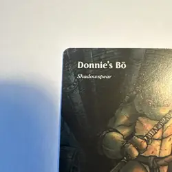Donnie's Bo - Shadowspear (Borderless) MTG [Teenage Mutant Ninja Turtles] M0017 - Image 4