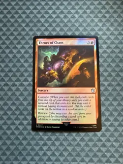 MTG Throws of Chaos #0227 Foil Uncommon Universes Beyond: Doctor Who (WHO) - Image 1