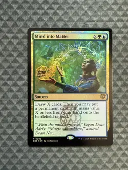 MTG Mind into Matter #0202 Foil Rare Secrets of Strixhaven (SOS) - Image 1