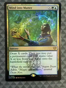 MTG Mind into Matter #0202 Foil Rare Secrets of Strixhaven (SOS) - Image 2