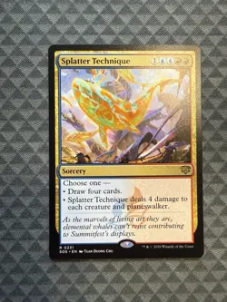 MTG Splatter Technique #0231 Rare Secrets of Strixhaven (SOS) - Image 1