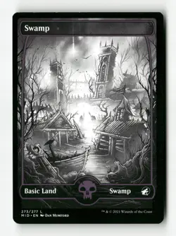 Swamp - Innistrad Midnight Hunt - #273 - Non-Foil - NM - MTG - Image 1