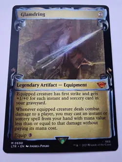 Glamdring (Showcase Scrolls) 690 LOTR Regular NM MTG - Image 1