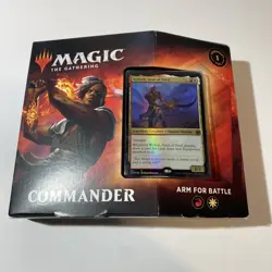 MTG - Arm for Battle Commander Legends Commander Deck SEALED - Image 1