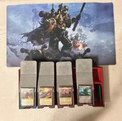 Magic the Gathering - Warhammer 40k Commander Deck Set of 4 - Image 1