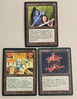 3x Artefakt Uncommon MTG - Renaissance deutsch ©1995 NM zB Gestaltwandler - Image 1