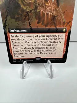 MTG Descent into Avernus *EXTENDED ART* Commander Legends Baldur's Gate 580 NM - Image 4
