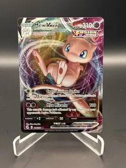 Mew VMAX 114/264 NM Ultra Rare – Fusion Strike – Pokemon TCG Near Mint – Holo - Image 1