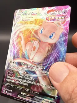 Mew VMAX 114/264 NM Ultra Rare – Fusion Strike – Pokemon TCG Near Mint – Holo - Image 2