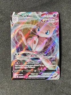 Pokemon TCG Mew VMAX Fusion Strike 114/264 Holo Ultra Rare | NM / MINT - Image 1
