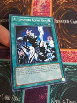 Yugioh Autonomous Action Unit BP01-EN073 Starfoil Rare 1st Edition Near Mint - Image 2