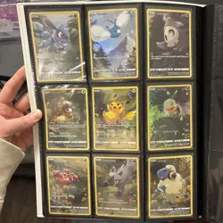 Pokemon TCG Crown Zenith Galarian Gallery NM Full Art Set 9 GG26 - GG34 Pikachu - Image 1
