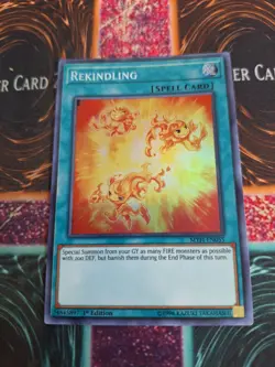 Yugioh Rekindling MYFI-EN055 Super Rare 1st Edition Near Mint - Image 1