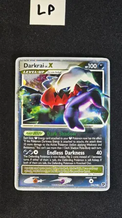 Darkrai Lv.X 104/106 LP Pokemon Diamond & Pearl Great Encounters Series - Image 1