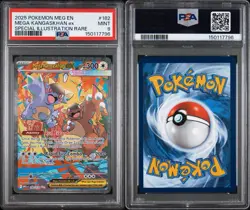 2025 POKEMON MEG EN-MEGA EVOLUTION #182 MEGA KANGASKHAN EX PSA 9 - Image 3