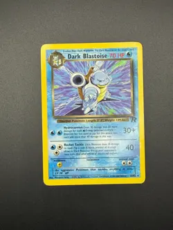 Pokemon Dark Blastoise (20) Unlimited Rare Team Rocket 20/82 LP - Image 1
