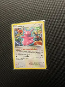 Pokemon Ditto XY Promos XY40 Promo Holofoil Basic 70 HP Card English - Image 1
