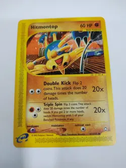 MINT Hitmontop 82/147 Common Aquapolis Non Holo Pokemon Card - Image 1