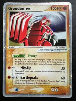 Pokemon Groudon ex Promo 038 - Image 1