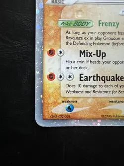 Pokemon Groudon ex Promo 038 - Image 3