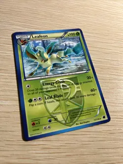 Pokemon TCG Leafeon 11/116 Team Plasma Freeze 11/116 Nonholo - Image 2