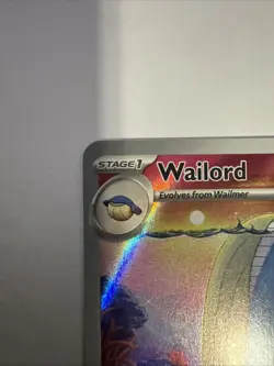Pokemon TCG Wailord 162/159 Illustration Rare Journey Together - Image 4