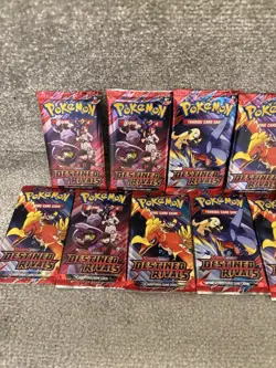 Pokemon TCG Destined Rivals Booster Packs X15 New And Sealed - Image 3