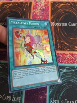 Yugioh Metalfoes Fusion TDIL-EN061 Super Rare 1st Edition Near Mint - Image 2