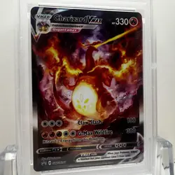 2022 Pokemon Black Star Promo - SWSH261 UPC Charizard VMAX Full Art - PSA 9 MINT - Image 5