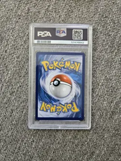 2017 Pokemon Sun & Moon Shining Legends Shining Genesect Holo PSA 9 - Image 2