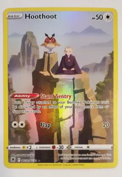 Pokemon TCG Hoothoot Sword & Shield - TG12/TG30 Holo Rare NM or better - Image 1